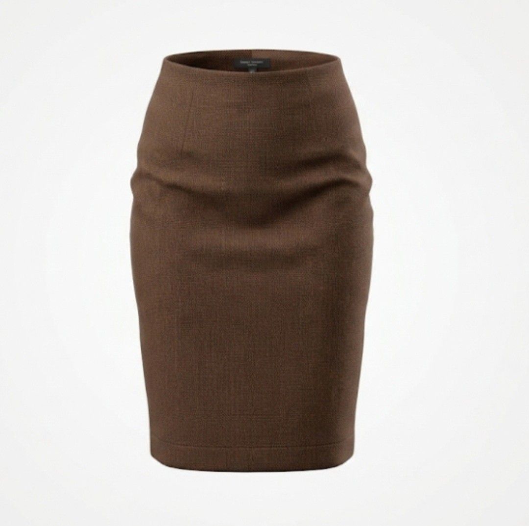 Brown Tweed Pencil Skirt (Category: Skirts) located in Mandaluyong City. Submitted by bape_daying (Listing ID 1442865099, Image 1). Description: Waist: 32 inches Mandaluyong Gcash.