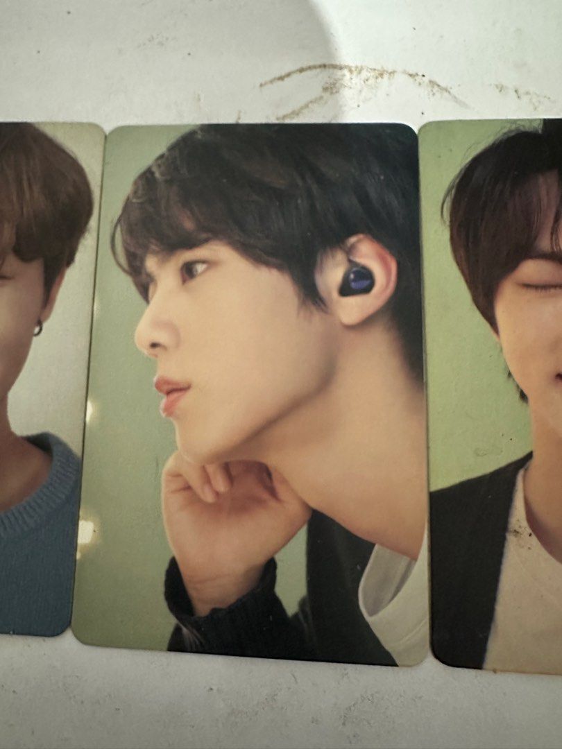 BTS Samsung S20+ Limited Edition Photocards (Category: K-Wave Merchandise) located in Quezon City. Submitted by seudo (Listing ID 1442917918, Image 3). Description: - Official BTS photocards - Featuring Jimin, Jin, and J-Hope - Essential for any ARMY's collection - 300 each or 1200 for all.