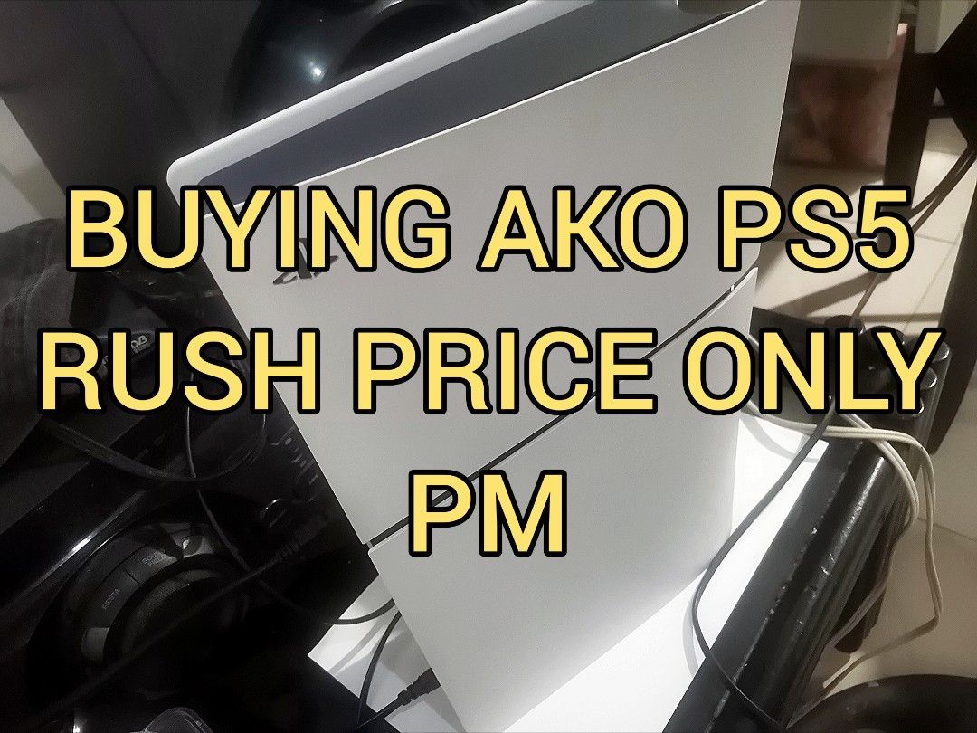 BUYING PS5 phat, slim or pro (Category: PlayStation) located in Manila. Submitted by davidjosh60698 (Listing ID 1442737295, Image 1). Description: I'm looking for ps5 phat, slim or pro. preferably with 2 controllers and games. rush offers only. Please provide the price and details so we don't waste each other's time. No reply means pass PM Dasma.