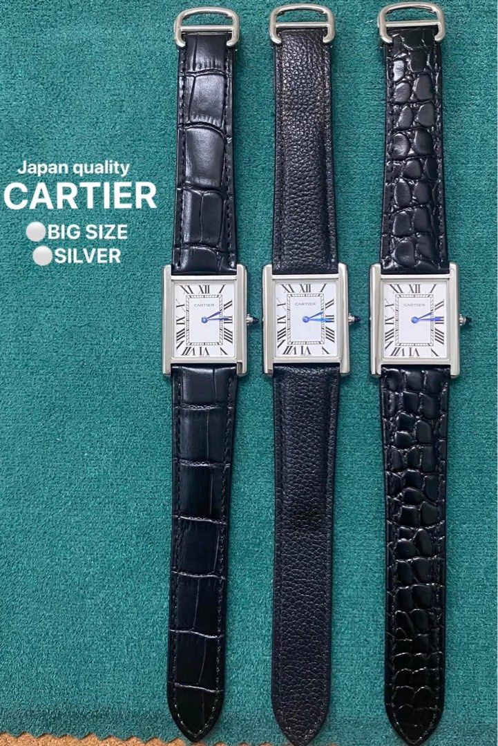 Cartier Tanks (Category: Luxury Watches) located in Las Pinas. Submitted by horology.haven (Listing ID 1442743898, Image 1). Description: For Sale: • Complete Set • Box, Manuals and Tags • Available also Mid Tier and Super C DM me for inquiries.