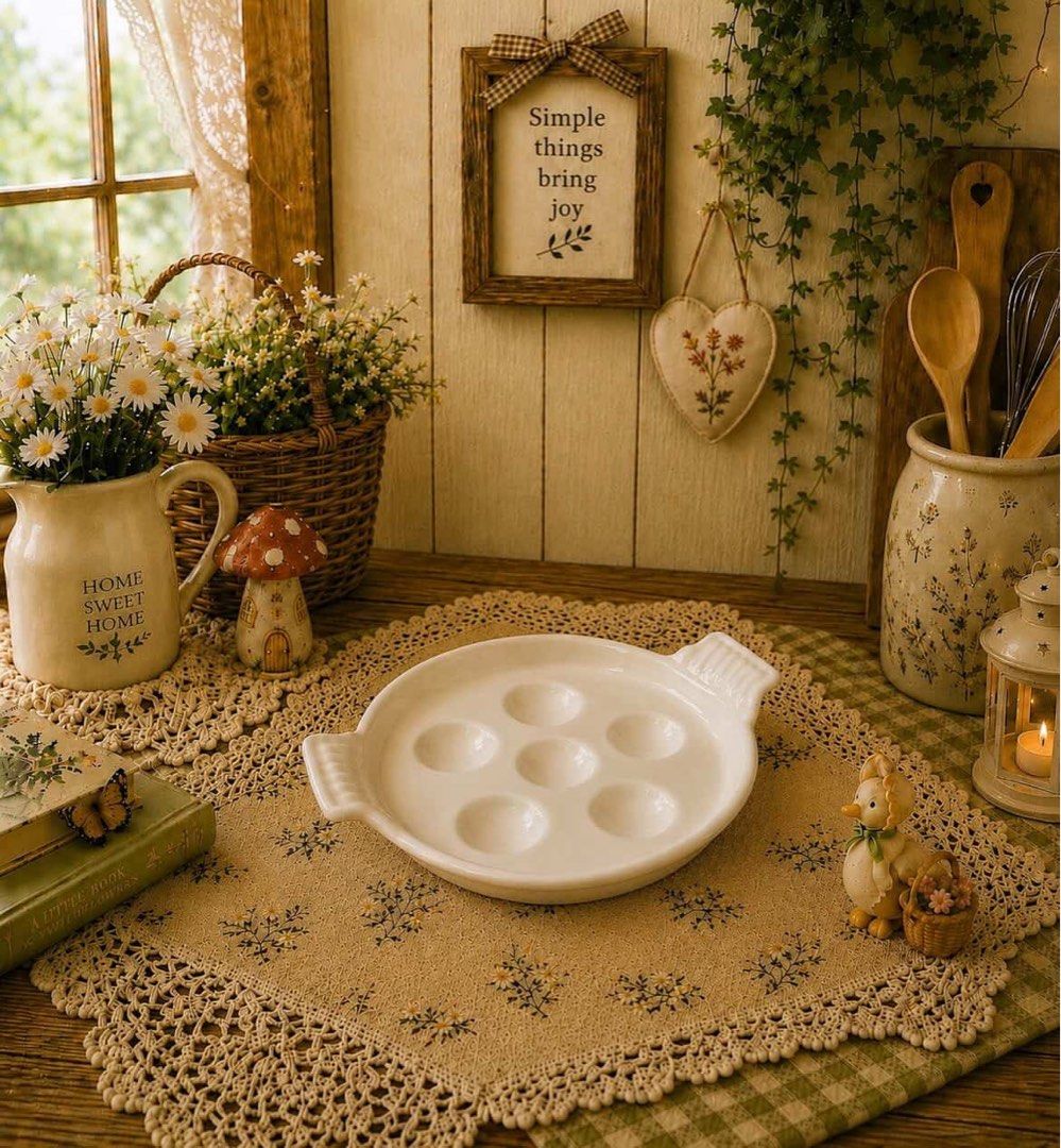 Cast Iron Escargot Appetizer Pans (Category: Other Kitchenware & Tableware) located in Quezon City. Submitted by handpickedecors (Listing ID 1442775073, Image 1). Description: Cast Iron Escargot Appetizer Pans Size: 6”D x 1”H.