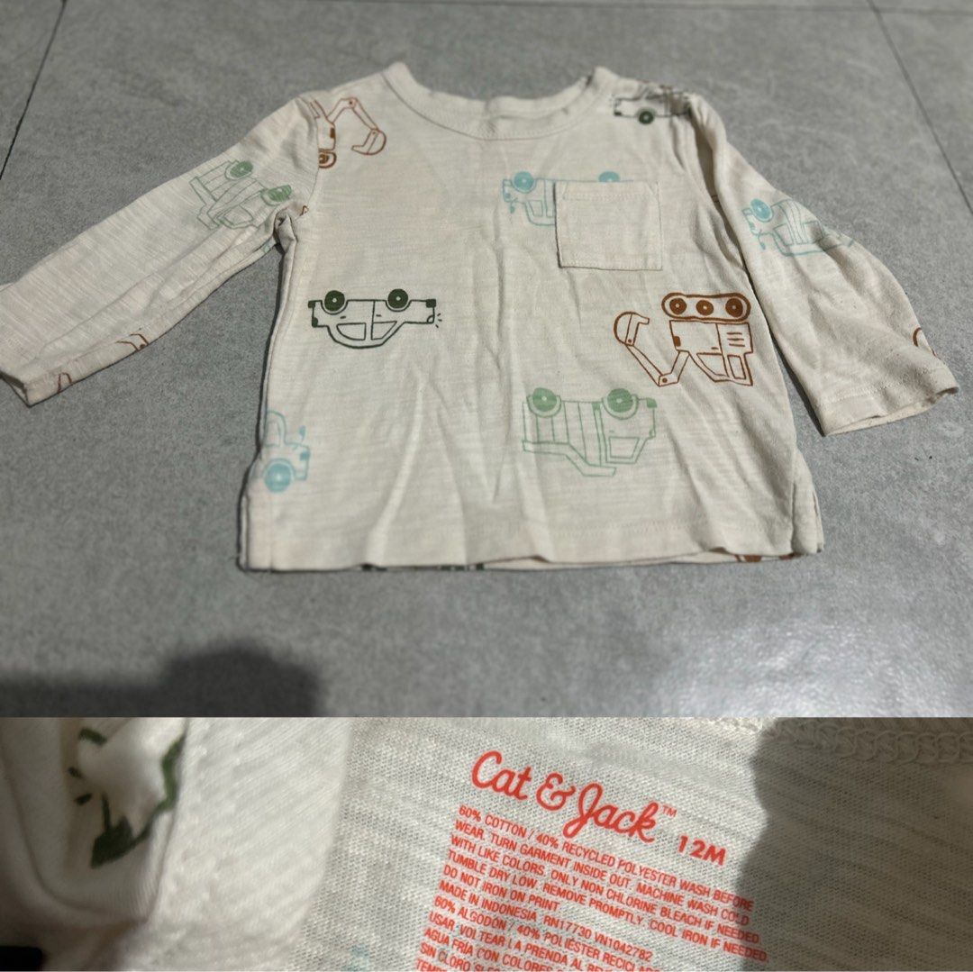 Cat & jack baby lobgsleeve (Category: Babies & Kids Fashion) located in Mabalacat. Submitted by preloved_0422 (Listing ID 1442852804, Image 1). Description: .