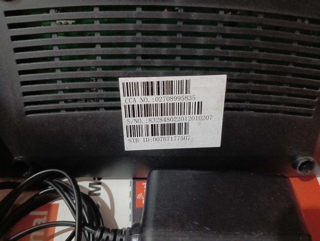 Cignal HD Digital TV Box (Prepaid Unit - Box Only) (Category: TV Parts & Accessories) located in Cagayan de Oro. Submitted by konszgn (Listing ID 1442760775, Image 3). Description: Description: Decluttering. Cignal HD digital box, prepaid model. Unit is functional and powers on. Details: Model: CHA-S2S1TMS18 Inclusions: Original packaging, unit, and power adapter. Note: Remote and satellite dish are NOT included. Verification: CCA No. 02708995835