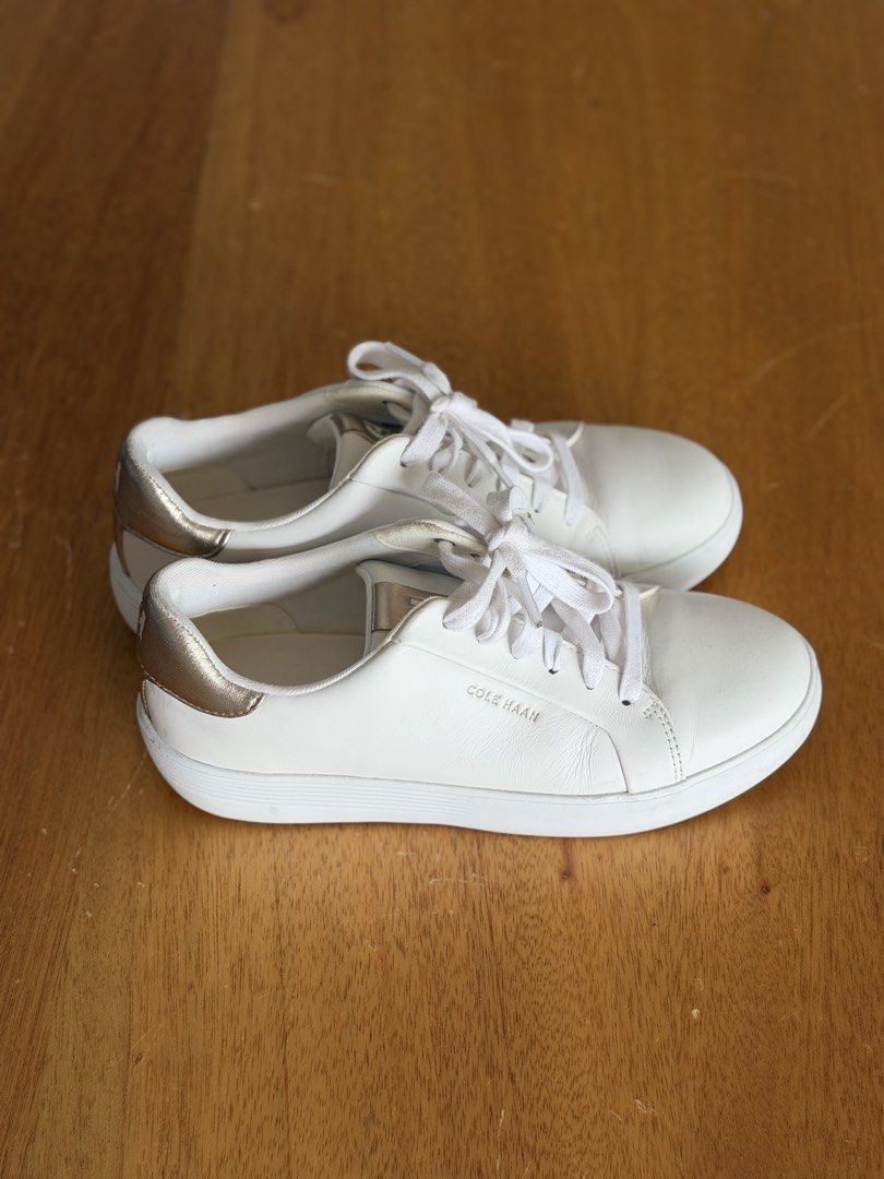Cole Haan Platform Sneakers Rose Gold (Category: Sneakers) located in Pasig City. Submitted by smayc_21 (Listing ID 1442799241, Image 1). Description: -Barely used. -Excellent condition -Bought in the USA. -Size 7.5.
