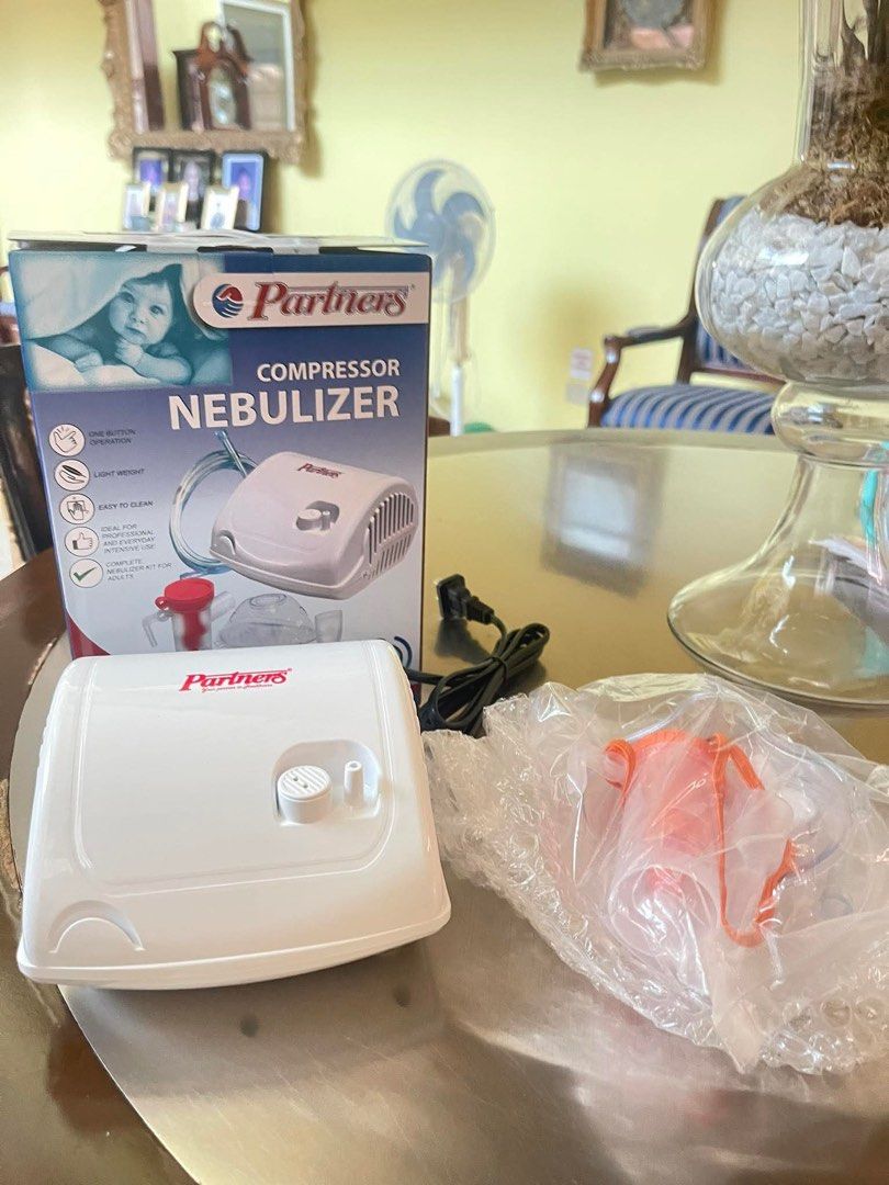 Compressor Nebulizer Heavy Duty (Category: Medical Supplies & Tools) located in Manila. Submitted by gayle.v (Listing ID 1442753055, Image 1). Description: Brand new set.