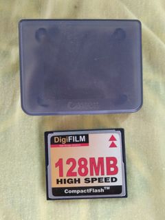 DigiFILM 128MB High-Speed CF Card with Box
