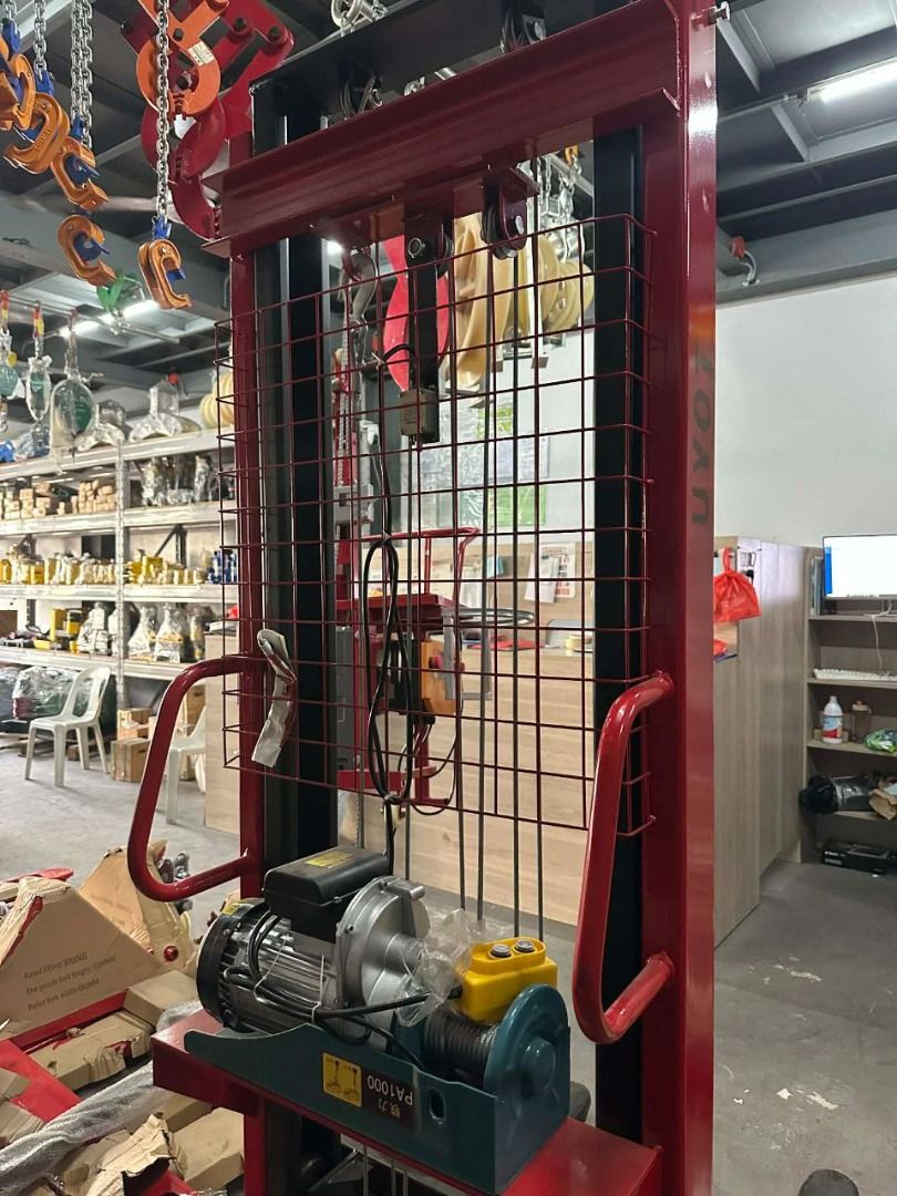 Electric Stacker (Self Drive,Wired) Model: R-7-003 Specs: 2tons x 3mtrs (Category: Construction Tools & Equipment) located in Manila. Submitted by joeyroque09 (Listing ID 1442806258, Image 3). Description: Electric Stacker (Self Drive,Wired) Model: R-7-003 Specs: 2tons x 3mtrs.
