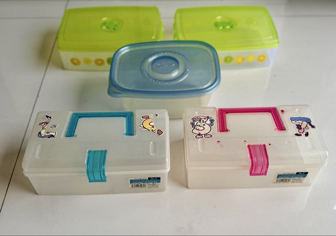 Glad & Wide Box Storage Containers Set477478025408686080