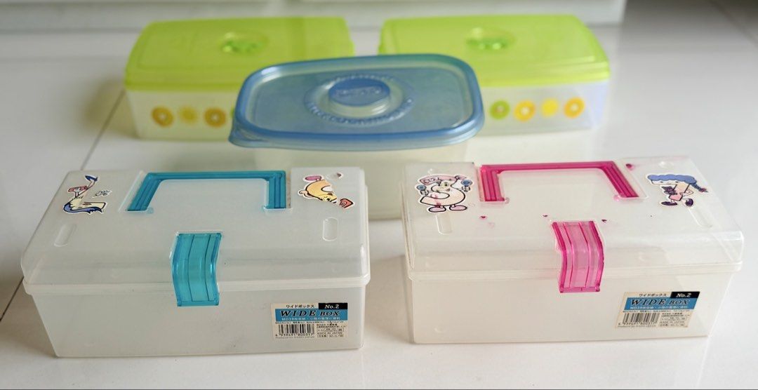 Glad & Wide Box Storage Containers Set477478025408686083