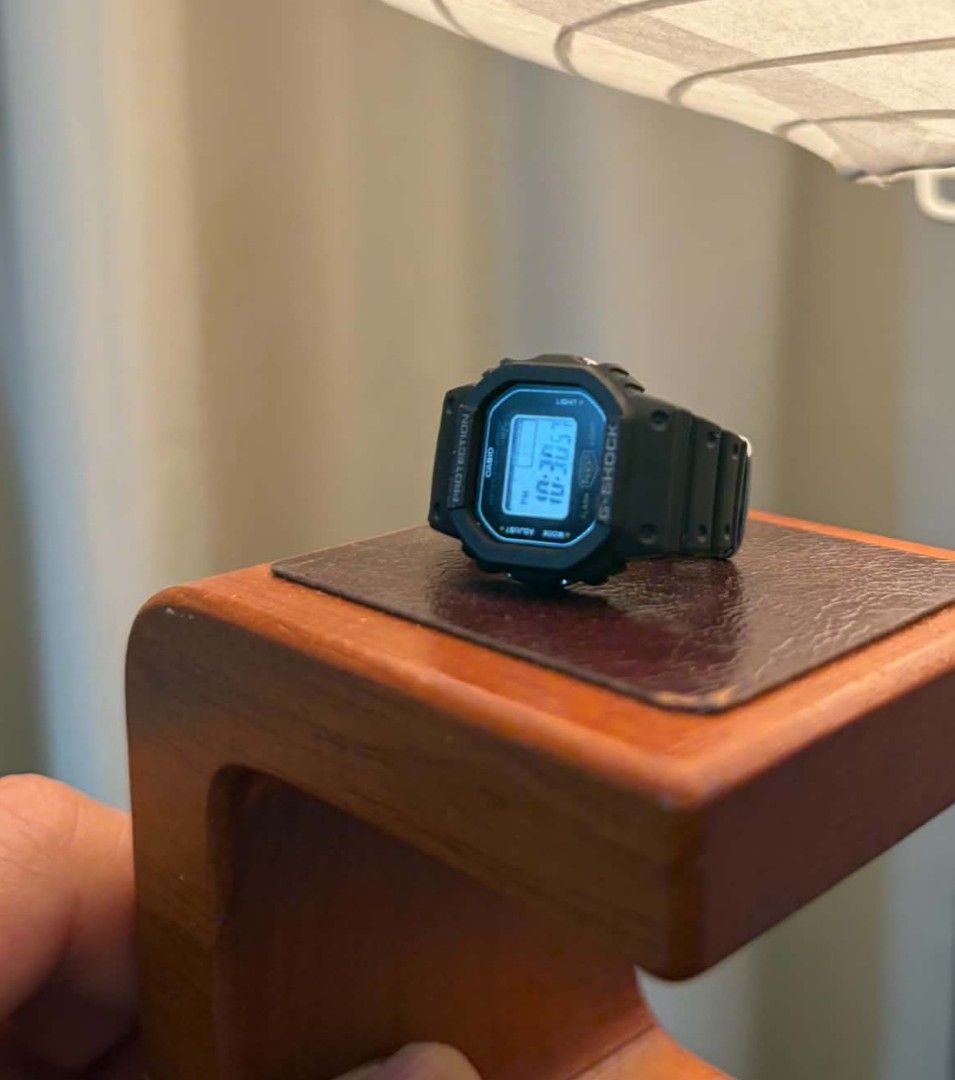 Gshock DWN-5600 Nano Watch (Category: Men's Watches) located in Quezon City. Submitted by repeat.peach (Listing ID 1442783164, Image 2). Description: Almost new *Used only once or twice *Comes with warranty card, box and paper bag.