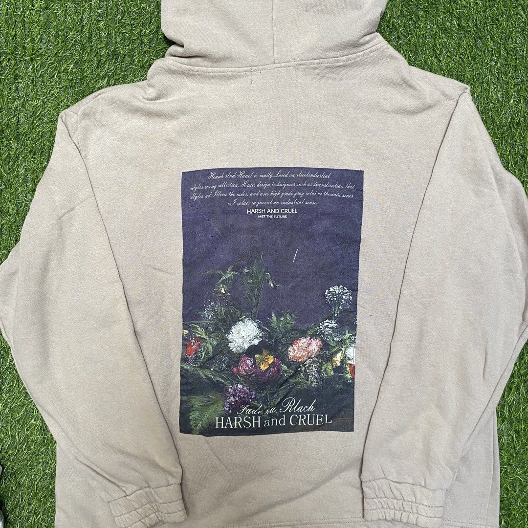 HARSH & CRUEL HOODIE (Category: Coats, Jackets and Outerwear) located in Manila. Submitted by trplx (Listing ID 1442908227, Image 2). Description: ‼️FOR SALE‼️ 📍MEET UP AROUND SAN MATEO, MONTALBAN & MARIKINA AREA ONLY OR SHIP VIA LALAMOVE & JNT. MOP: CASH & GCASH ONLY PS: ALL ITEMS ARE NEGOTIABLE (Color May Vary Due to Lighting) 📩 DM FOR MORE INFO. HARSH & CRUEL HOODIE • DIMES: 26x28 • CONDITION: 8/10 ₱350+SF.