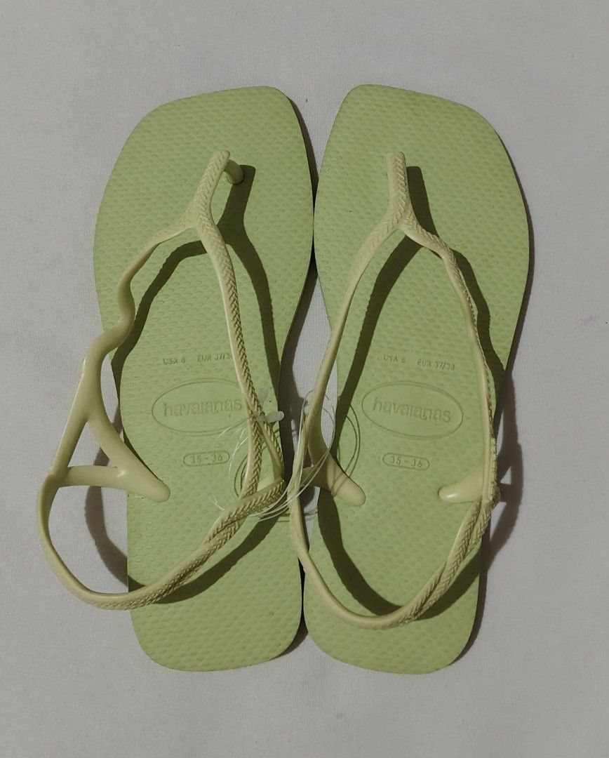 Havaianas Soleil Sandals Matcha Green (Category: Flats & Sandals) located in Caloocan City. Submitted by legit_store (Listing ID 1442888629, Image 3). Description: .