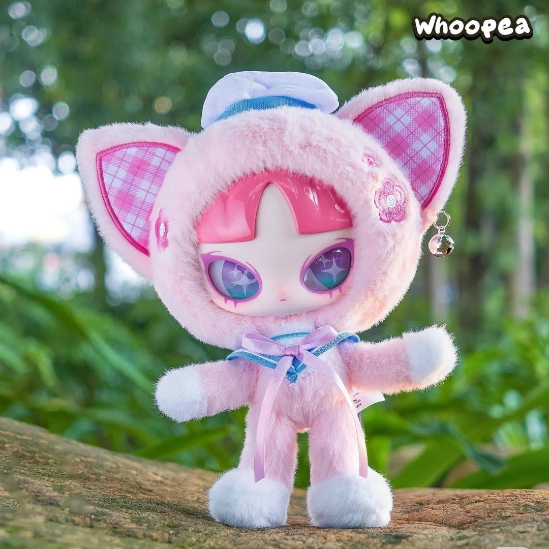 Inns Spring Series Vinyl Blindbox - Pink Cat (Category: Designer & Blind Box Toys) located in Quezon City. Submitted by softibloom (Listing ID 1442752278, Image 2). Description: 💲 Price: ₱650 + Shipping 👉 Shipping is shouldered by the buyer ‼️ LAST PRICE POSTED. ✏️ Product Notes: — No Box — Comes with Collectible card — Size: 20 cm tall — Posable limbs — Originally bought for 1.3k 🎒Condition: Like New — Hanged on my bag a few times. ❓RFS: Decl