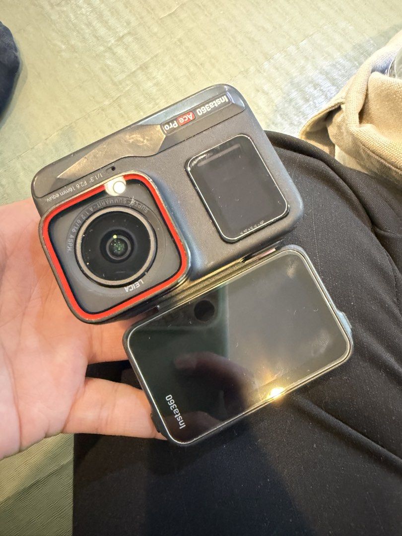 Insta360 Ace Pro Action Camera with Leica Lens (Category: Cameras) located in San Juan City. Submitted by textureoflight (Listing ID 1442188442, Image 2). Description: - Insta360 Ace Pro 2 Camera - Features a premium Leica lens - Comes with a battery included - Ideal for capturing dynamic action shots - Ready for your next adventure —Slightly negotiable -Shipping available, meet up also.