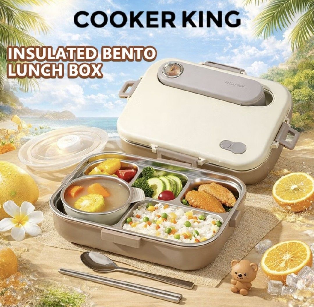 Insulated Bento Lunch box (Category: Food Organization & Storage) located in Cavite. Submitted by house_of_tabitha (Listing ID 1442843972, Image 1). Description: brand new never used duplicate order Dasmariñas, Cavite.