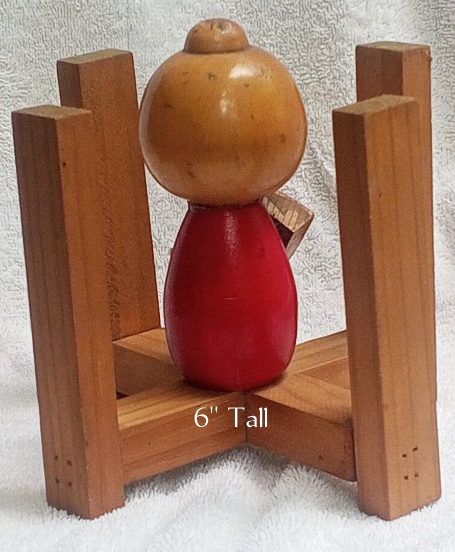 JAPANESE WOODEN DOLL (Category: Other Home Decor) located in Quezon City. Submitted by jeandevera (Listing ID 1442809626, Image 2). Description: one in list.