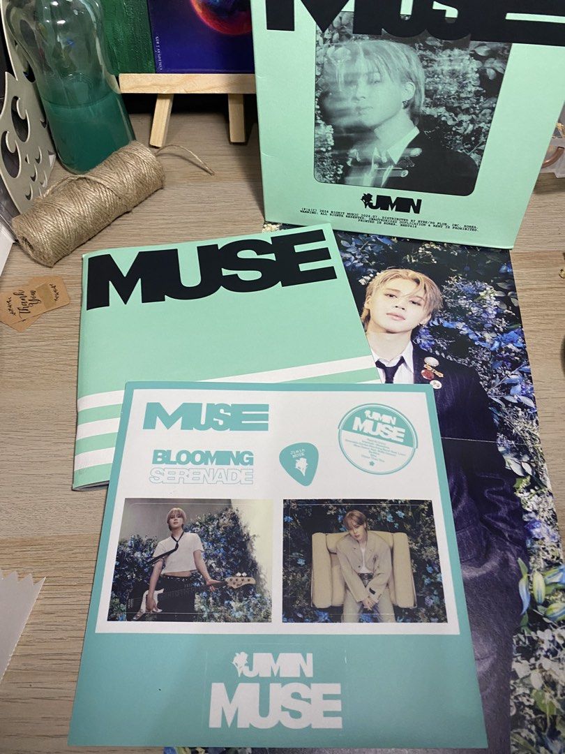 Jimin MUSE Album Unsealed (Category: CDs & DVDs) located in Quezon City. Submitted by drei13_sniffles (Listing ID 1442920771, Image 3). Description: - Jimin MUSE Album (Unsealed/Mint Green) - Comes with a poster - Almost complete inclu. Except pocas - rfs: needs fund for vet bills - 350 + shipping.