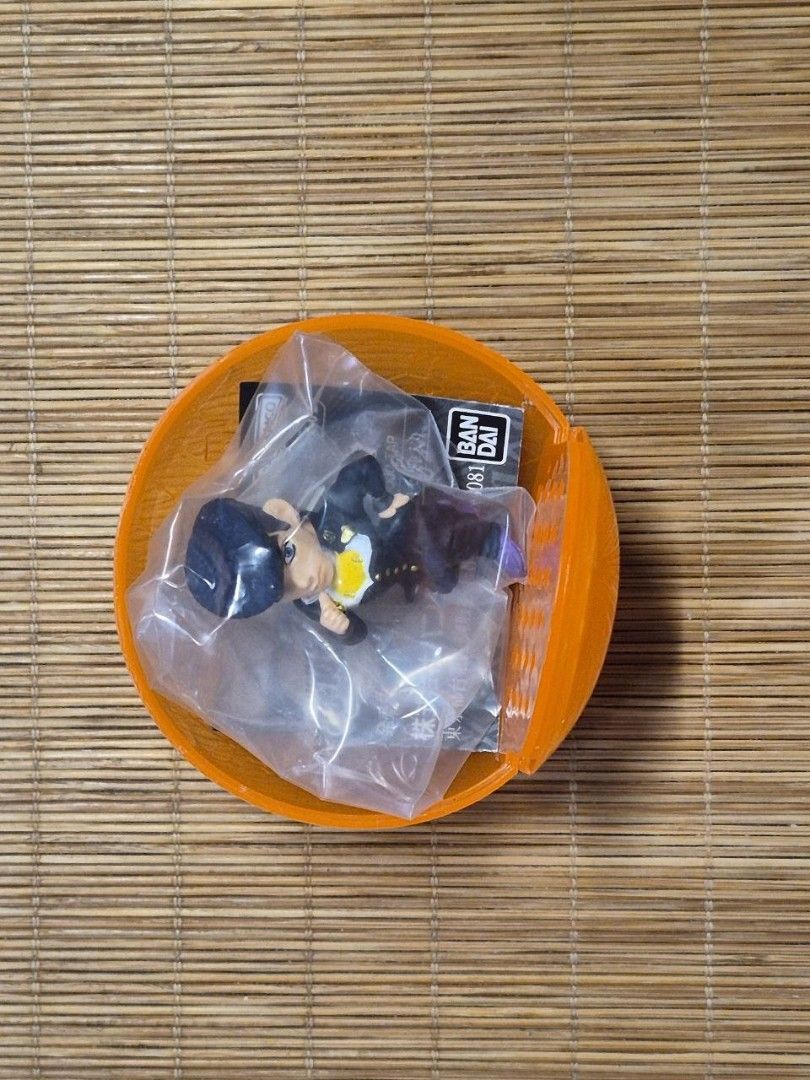 JoJo's Bizarre Adventure Chibi Figures Gashapon Bandai (Category: Toy Figures) located in Singapore. Submitted by reallybigtractor (Listing ID 1442856196, Image 3). Description: Giorno Josuke Jotaro Joseph x 2 Jonathan clearing space and no need for them New jjba gacha/capsule from japan.