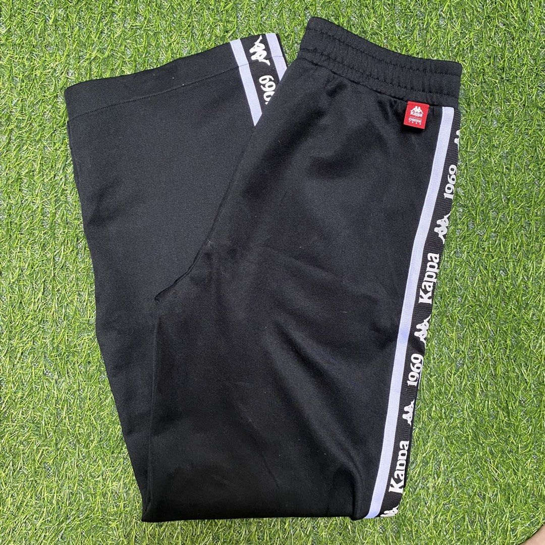 KAPPA TRACK PANTS (Category: Joggers) located in Manila. Submitted by trplx (Listing ID 1442909573, Image 1). Description: ‼️FOR SALE‼️ 📍MEET UP AROUND SAN MATEO, MONTALBAN & MARIKINA AREA ONLY OR SHIP VIA LALAMOVE & JNT. MOP: CASH & GCASH ONLY PS: ALL ITEMS ARE NEGOTIABLE (Color May Vary Due to Lighting) 📩 DM FOR MORE INFO. KAPPA TRACK PANTS • DIMES: 13x35 (LEG OPENING 10) • CONDITION: 10/10 ₱350+SF.