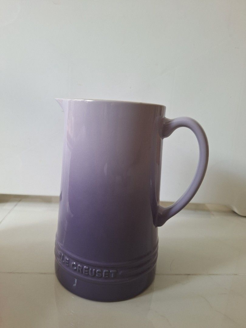 Le Creuset Stoneware Pitcher Purple