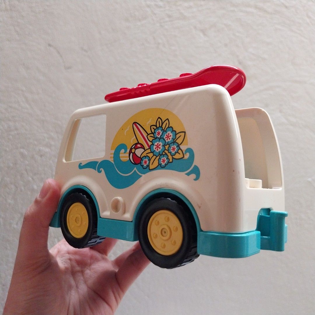 Lego Duplo Surf Camper Van Hang10 (Category: Lego & Building Sets) located in Caloocan City. Submitted by mariecarlaph (Listing ID 1442767746, Image 2). Description: FREE Shipping min. spend of P999!✨️ JnT every Sundays or Lalamove daily (if feasible). Fixed sf NCR P105 Luzon P120 VisMin P180.