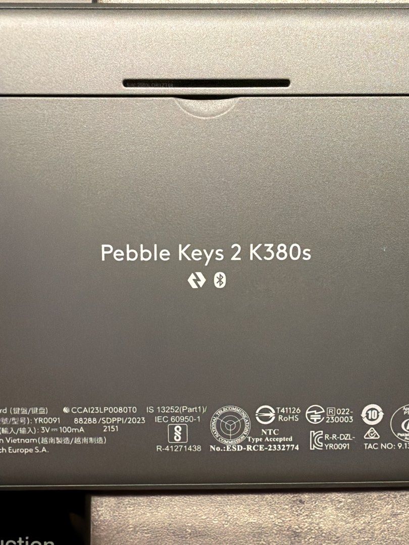 Logitech Pebble Keys 2 K380s Bluetooth Keyboard477525316270172161