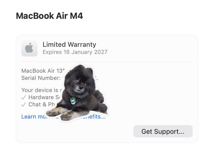 Maple MacBook Air M4 Midnight  16GB/256GB477166911735746564