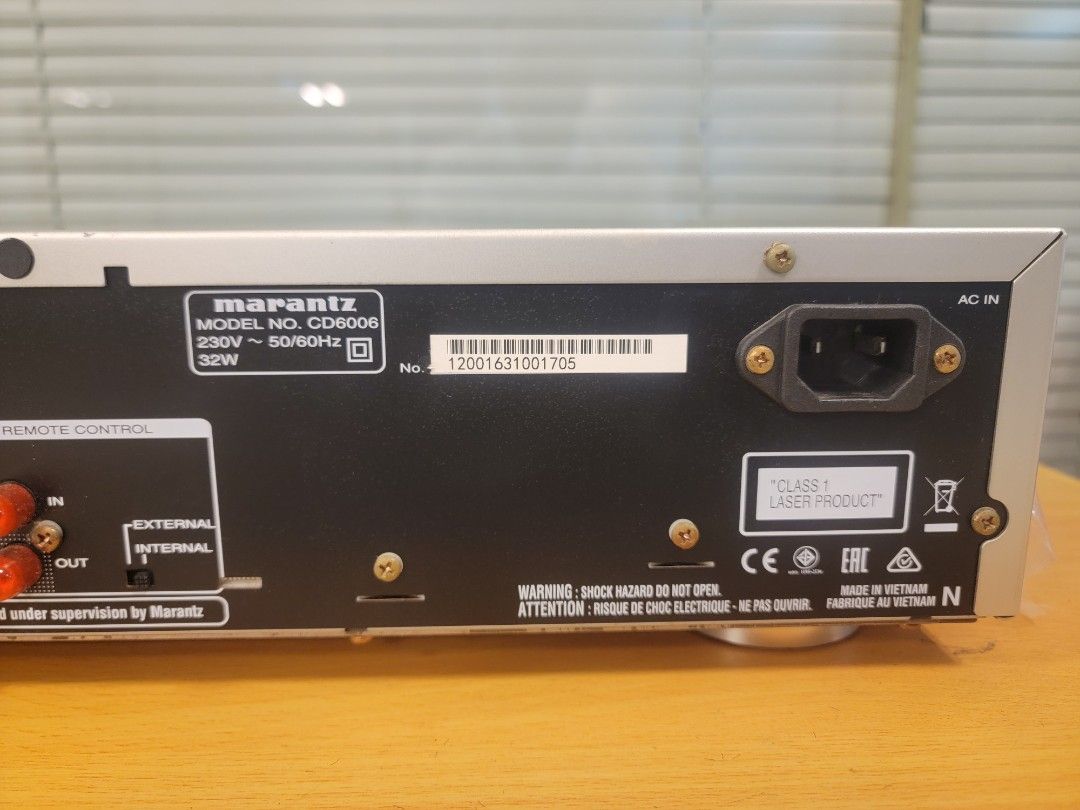Marantz CD6006 CD Player with Remote477396698210641923