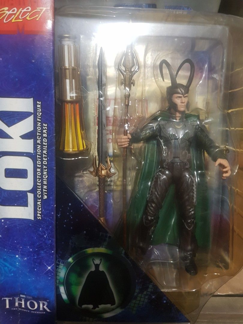 Marvel Select Thor and Marvel Select Loki (Thor 1st Movie) Avengers (Category: Figurines & Statues) located in Caloocan City. Submitted by coolwhale_8eedee (Listing ID 1442914845, Image 3). Description: 1.) Marvel Select Thor - sealed, sold as is 2.) Marvel Select Loki - sealed, sold as is Box/Packaging NOT mint ● All sales are final, no returns, no trades ● Payment: BPI, Gcash ● 1st to pay gets the item ● No reserve/reservations ● Buyer will pay