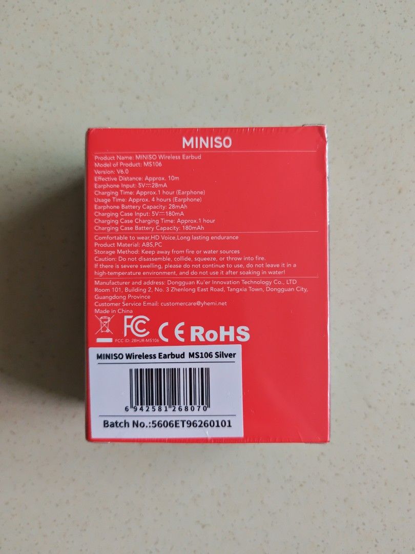 MINISO Wireless Earbud MS106477470728536739842