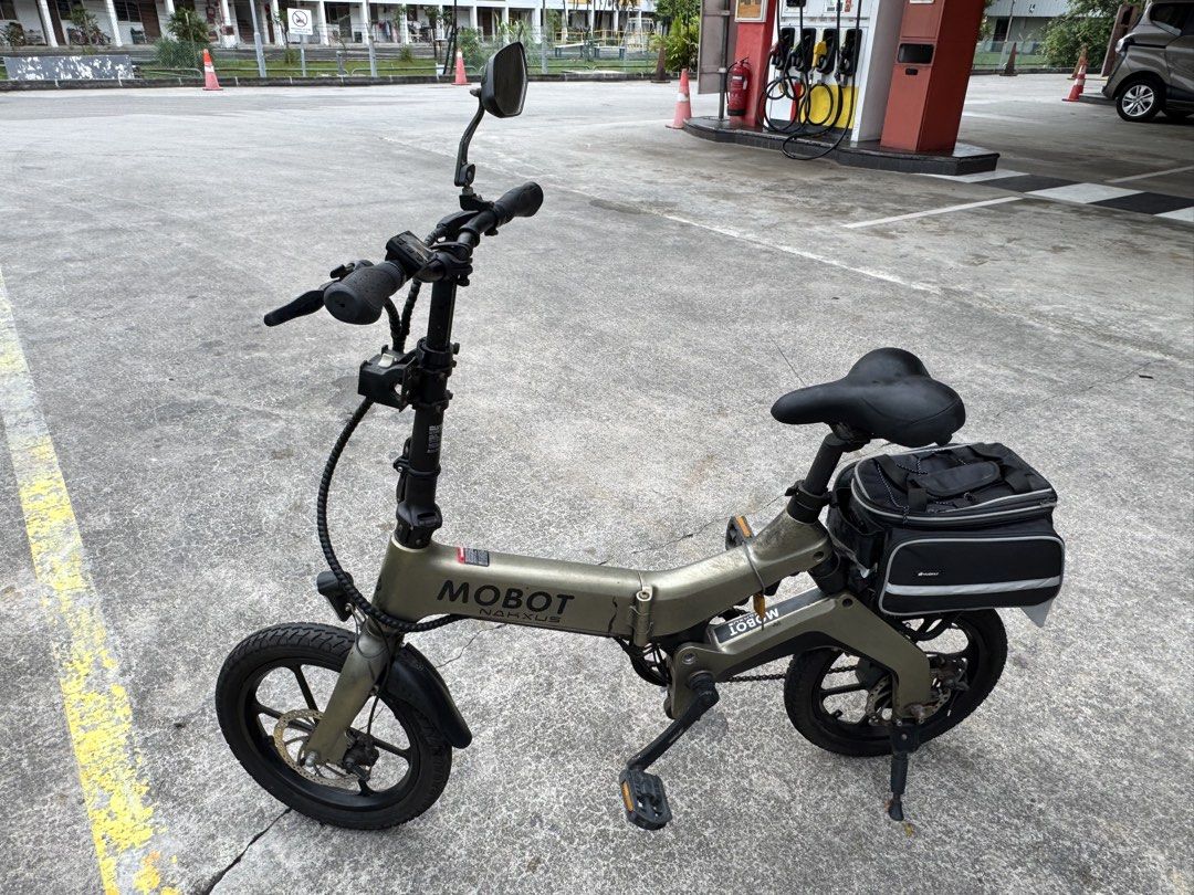 mobot electric bicycle ECO Drive V3 | LTA ✓ 48V15AH Delivery Bike Meelod T16 Moped Bike Startup Angell E Bike
