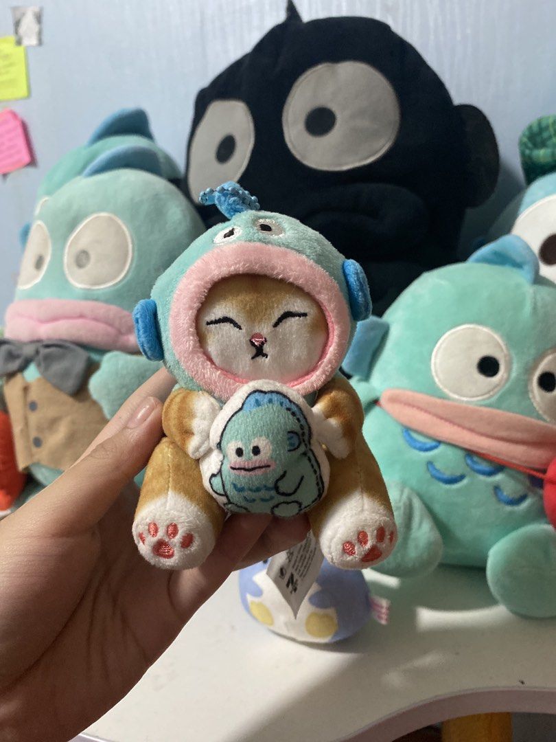 Mofusand x Sanrio Characters hangyodon plush chain! (Category: Plushies & Soft Toys) located in Manila. Submitted by imheiya (Listing ID 1442864360, Image 1). Description: 🌊💙 Decluttering my Hangyodon collection! Looking for a new home for these adorable items 🫶 📍 Meet-up available near Cainta, Rizal 📦 Delivery available (shipping fee shouldered by buyer) ✨ Prices are negotiable within reason ✨ First to pay basis ✨ No cancellation of orders 
