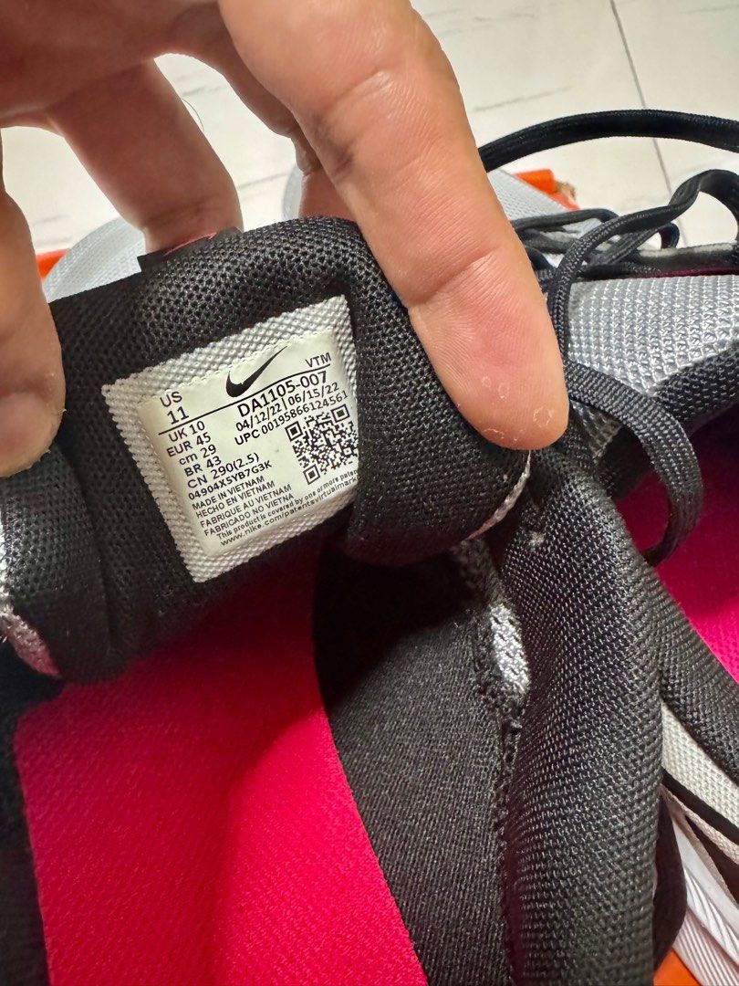 Nike Quest 4 Running Brandnew US 11 (Category: Sneakers) located in Pasig City. Submitted by mackbrielle (Listing ID 1442892609, Image 3). Description: Nike Quest 4 Running Shoes -Size 11 US -Brandnew -100% original/authentic -Gray color -below srp -w/ box meetups: Sta.lucia mall, Ayala Feliz, SM marikina or Delivery: via lalamove, grab, toktok Mode of payment: Gcash or MAYA.