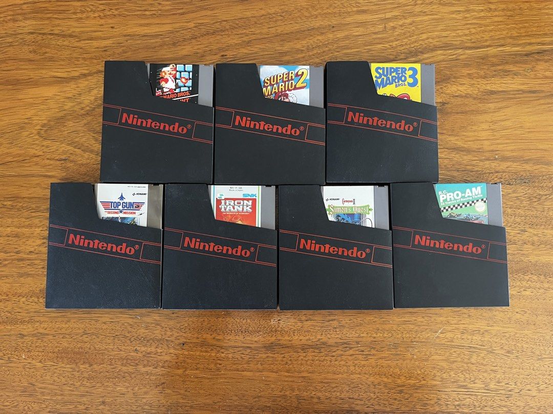Nintendo NES Game Cartridges - Duck Hunt, Mario 2, 3, Top Gun & More ...