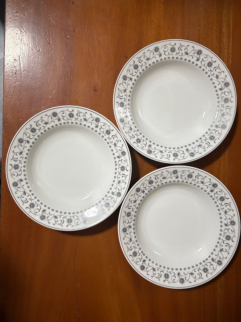 Noritake Silver Queen Dinner Plate|3pcs (Category: Other Kitchenware & Tableware) located in Quezon City. Submitted by jjsurplus_23 (Listing ID 1442773619, Image 3). Description: 3pcs | Take all Nippon Toki Kaisha Japan.
