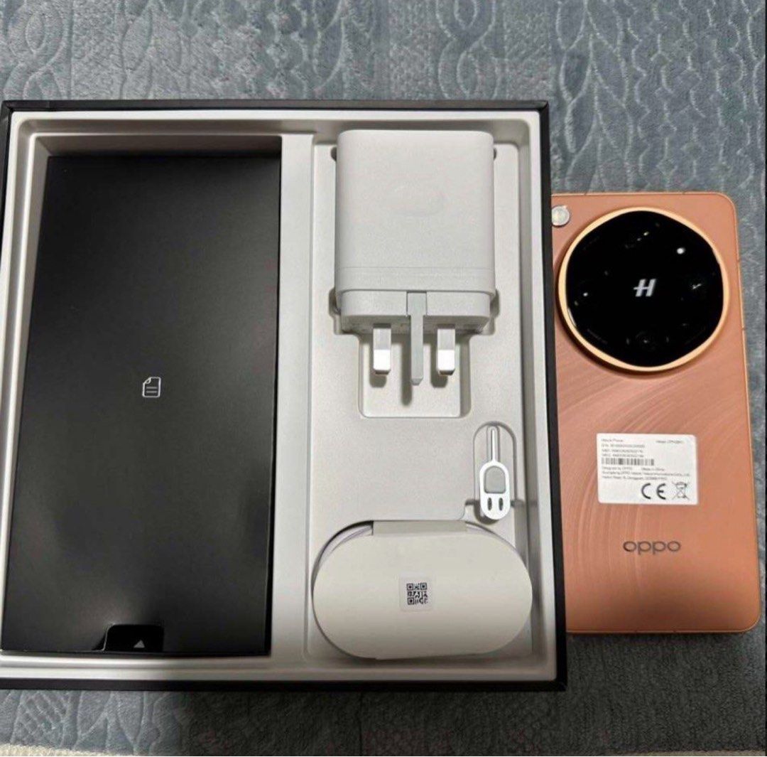 OPPO Find X9 Ultra 512gb 完美全套港行6月1號買, 手提電話, 手機
