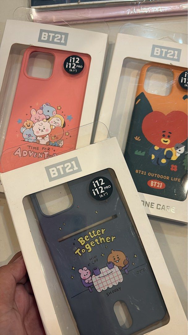 Original BTS bt21 iPhone cases (old units) (Category: Cases & Sleeves) located in Manila. Submitted by itschristnotkris (Listing ID 1442877113, Image 2). Description: .