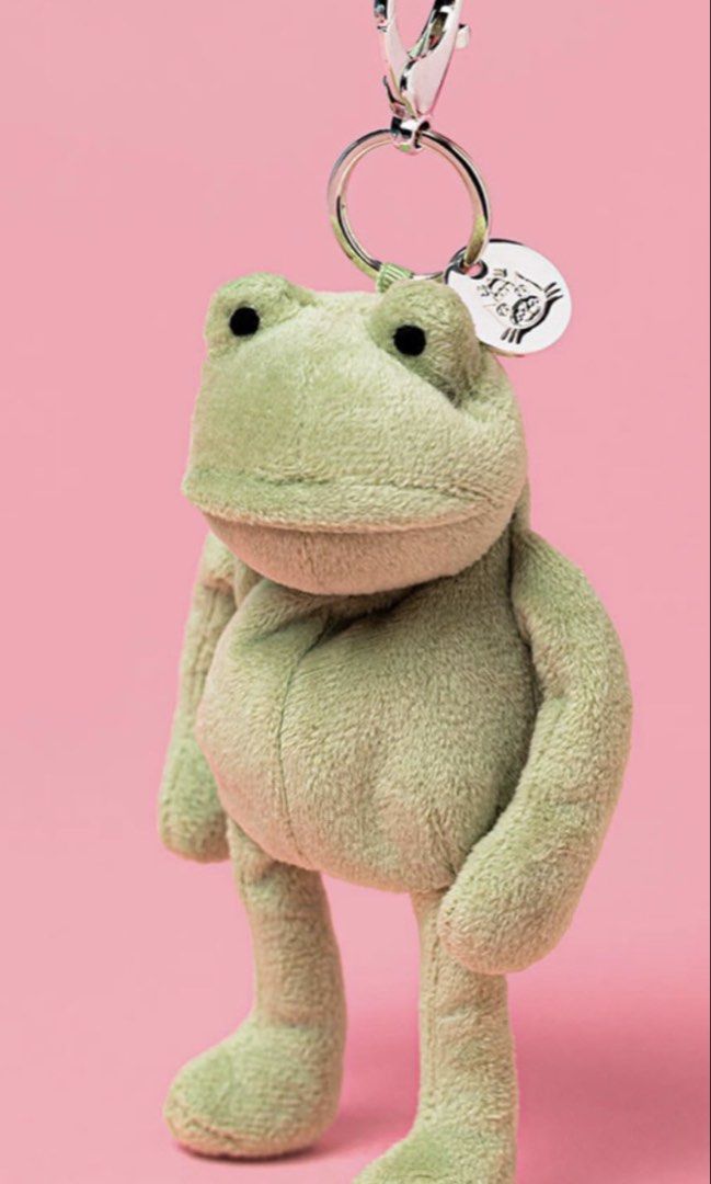 Pasabuy Jellycat Fergus Frog Bag Charm (Category: Plushies & Soft Toys) located in Quezon City. Submitted by buhbyestuff (Listing ID 1442730518, Image 1). Description: Eta: June 17 from US.