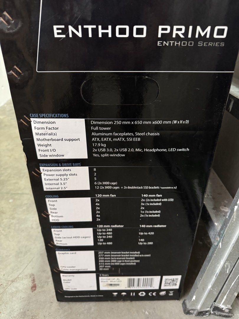 Phanteks Enthoo Primo Full Tower PC Case478007992485816321