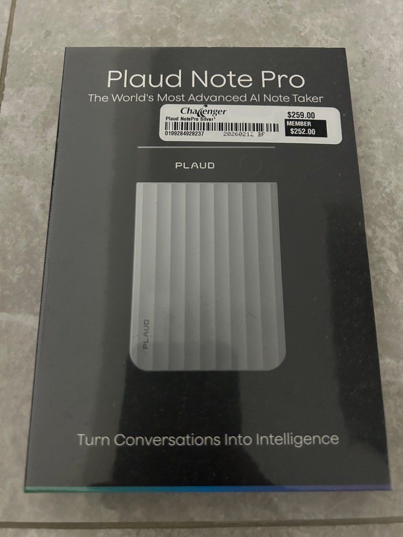 Plaud Note Pro AI Note Taker