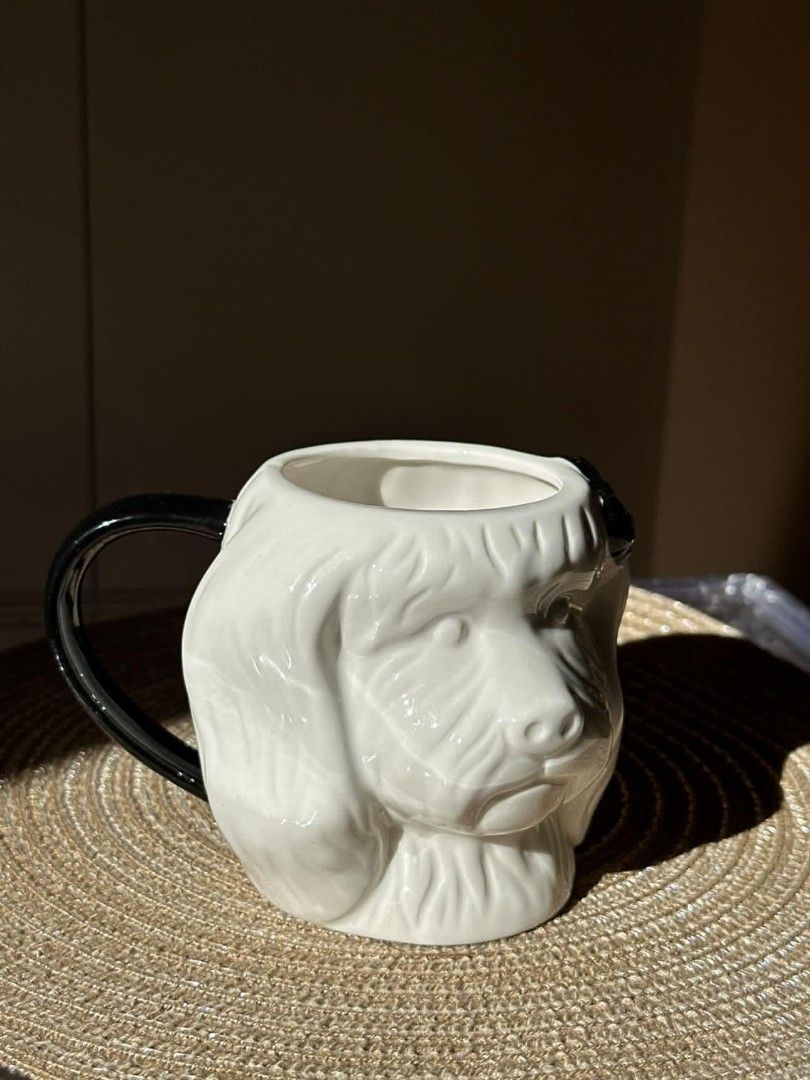 Poodle Mug (Category: Coffee & Tea Tableware) located in Pangil. Submitted by kopee_matcha (Listing ID 1442742186, Image 3). Description: Poodle Dog Mug 1pc. Available Price : 280 Good condition.