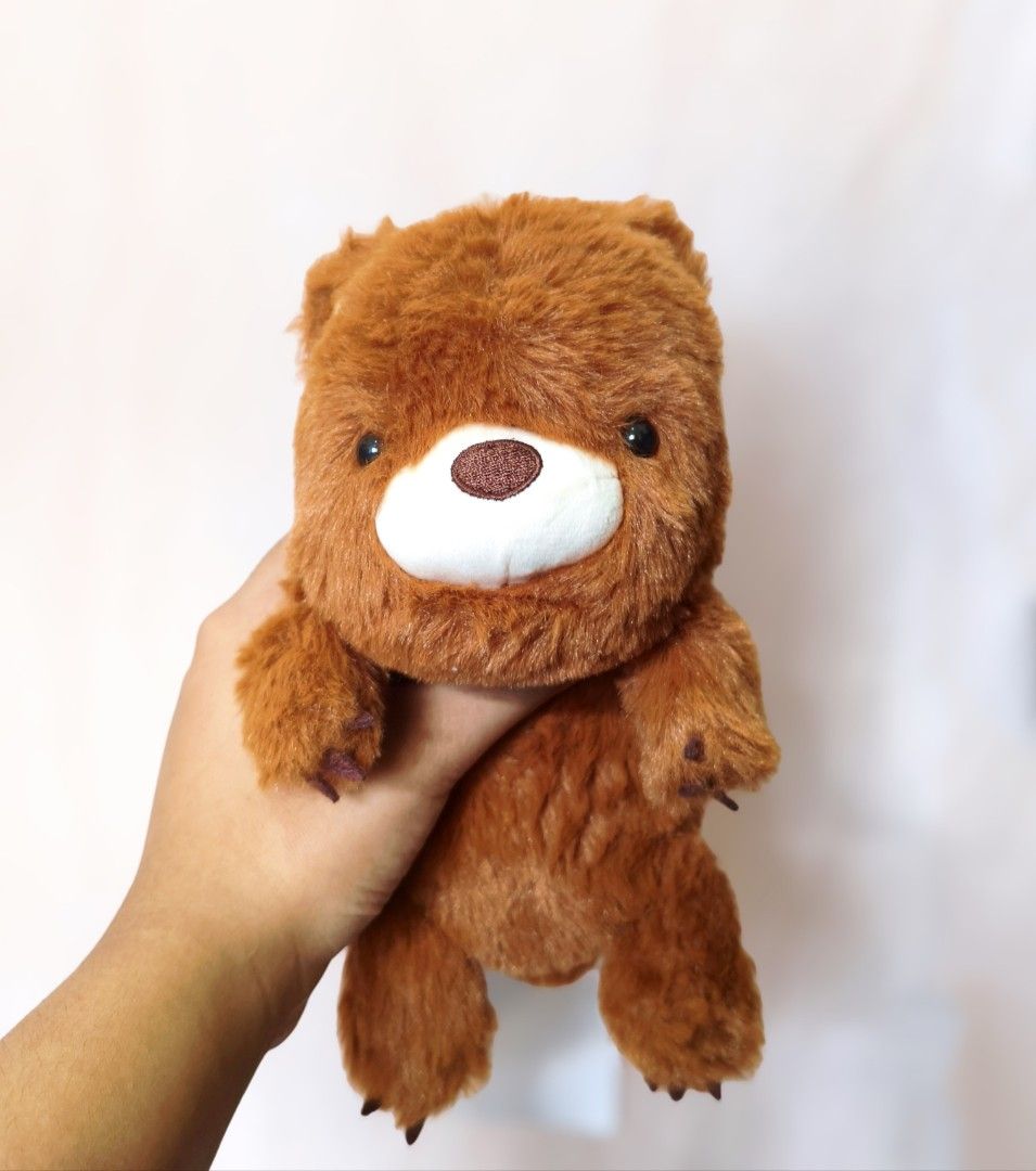 POSTURE PAL Brown Grizzly Bear Stuffed Plush Toy (Category: Plushies & Soft Toys) located in Angono. Submitted by plushpals (Listing ID 1442810754, Image 1). Description: .