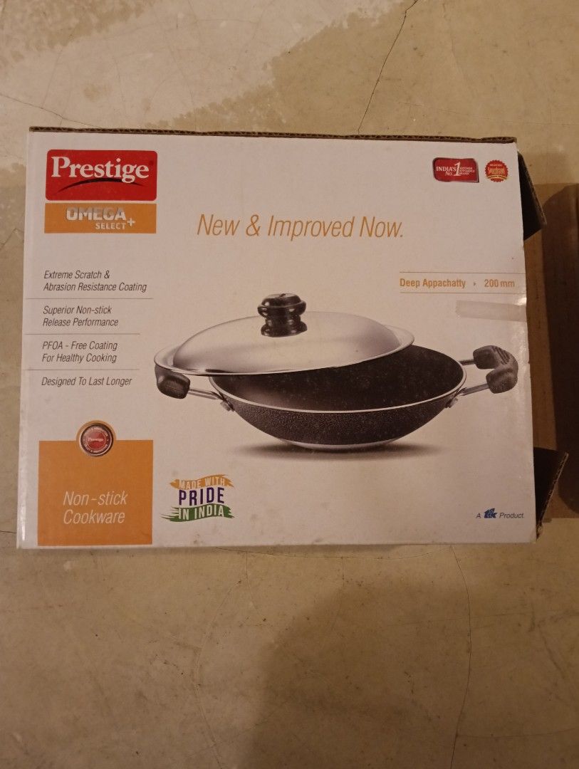 Prestige Non-Stick Kadai with Lid477596473906974722