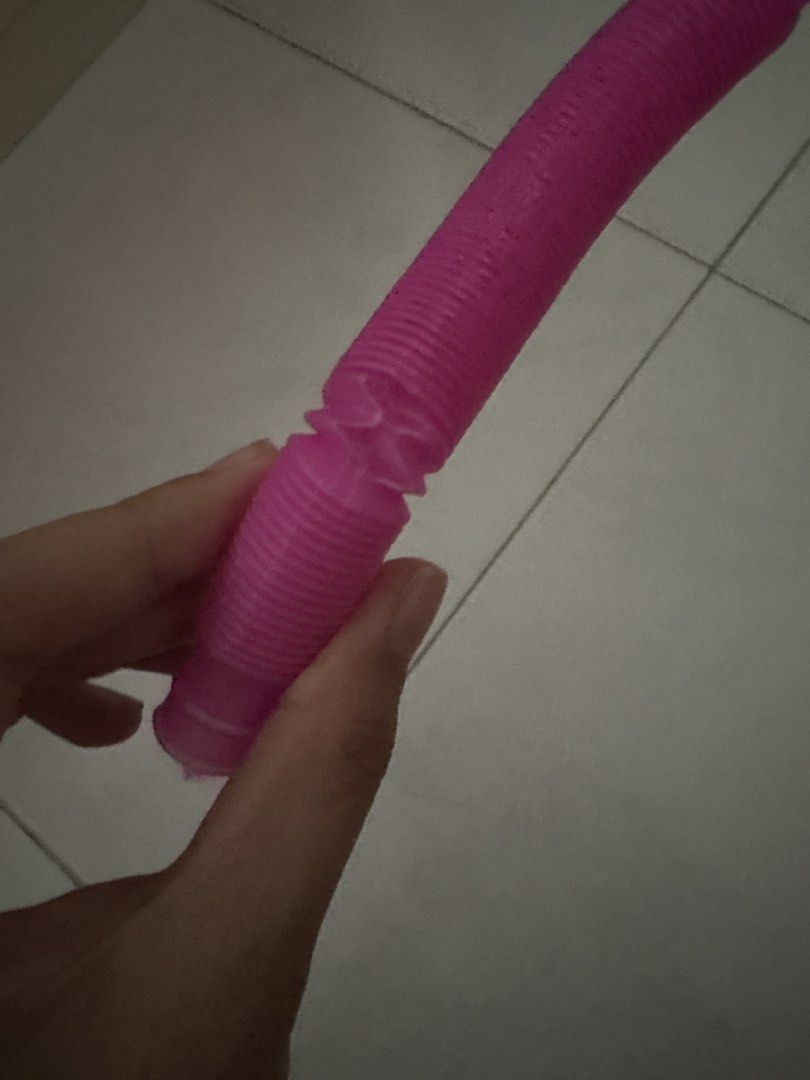 Rainbow Pop It Fidget Toys & Pink Sensory Tubes (Category: Educational & Learning Toys) located in Singapore. Submitted by fattiemantouu (Listing ID 1442797631, Image 3). Description: - Rainbow rectangle pop-it, strawberry pop-it, butterfly pop-it, Kitty pop-it, circle pop-it - 2 pop tubes - Perfect for stress relief and sensory play - Suitable for all ages - Pop-its : 1 for $3 2 for $5.50 3 for $7 (choose the one you want) -Pop tubes : 1 for $2 