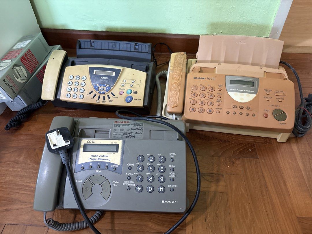 Retro fax machines477196979296030720
