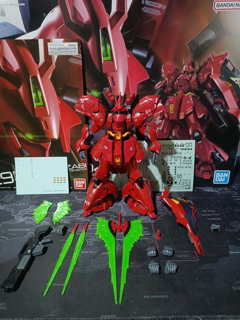 RG Sazabi-1800 Complete (Category: Gundam & Model Kits) located in Los Banos. Submitted by lemuel_02 (Listing ID 1442919576, Image 1). Description: RG Sazabi-2200 Complete.