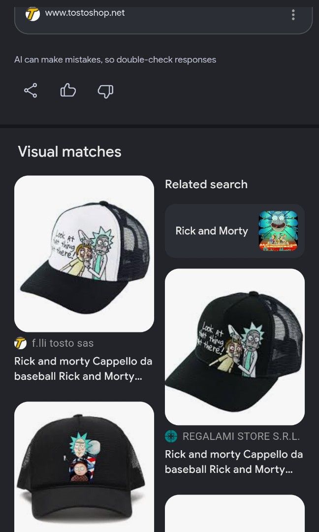 RICK & MORTY COLLECTIBLE AFRAME TRUCKER HAT SNAPBACK BNEW (Category: Caps & Hats) located in Quezon City. Submitted by jedcapsmania (Listing ID 1442773613, Image 3). Description: RICK & MORTY (MENS & WOMENS) • Aframe SnapBackHat🧢 • Brandnew & Legit 💯 • Price: 1299 • Courier: LBC/Lalamove • Payment: GCash/Bank transfer • Location: Munoz proj8 Qc📍 PAYMENT FIRST | NO COD | NO RESERVATION DM FOR FASTER TRANSACTIONS 📩.