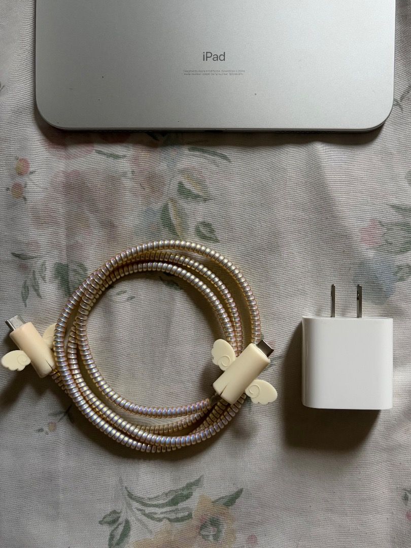 iPad 10th Generation (64 GB, Wi-Fi) with Pencil (Category: iPad) located in Quezon City. Submitted by silverdeclutters (Listing ID 1442754175, Image 3). Description: Complete specs: https://support.apple.com/en-ph/111840 Includes: - Original box - Original charger (brick and cable) - Pre-loved Goojodoq iPad Pencil (with charging cable) Condition: - Good condition. I used it throughout college and took good care of it. - The charging brick and cab