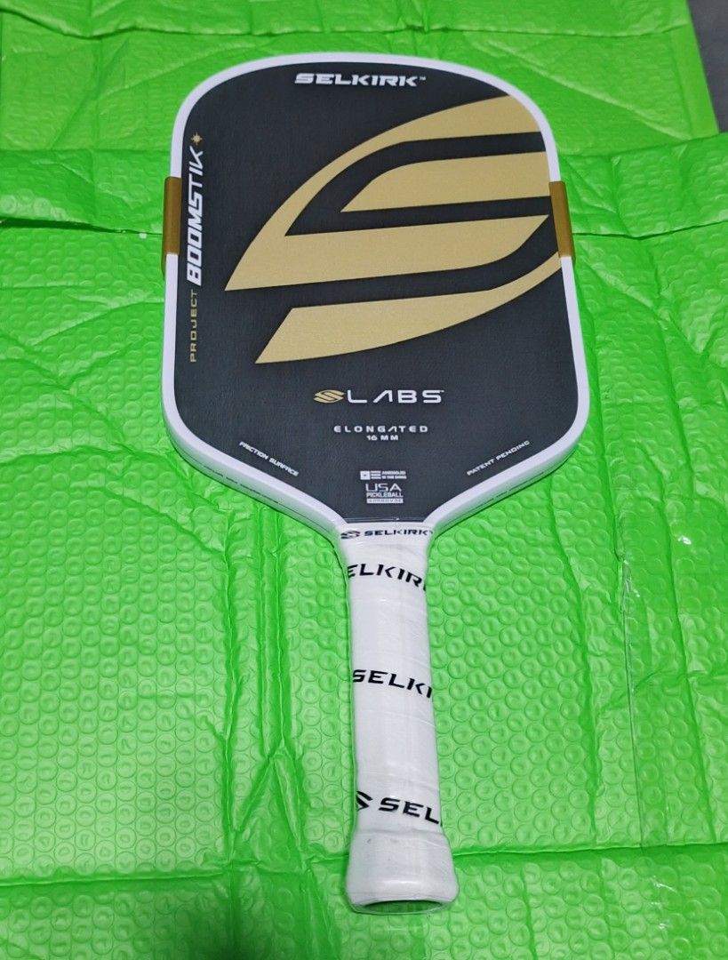 Selkirk boom stick pickle paddle (Category: Racket and Ball Sports) located in Manila. Submitted by jzenroz (Listing ID 1442827364, Image 1). Description: for sale BRANDNEW pickleball paddle Selkirk BOOMSTICK paddle Vietnam made OEM paddles carbon surface 1,600 pesos only fixed price na kung tatawad HANAP na lang po kau iba pick up only Ladislao Diwa Elementary school caridad cavite city cop lalamove PABOOK kau pass muna sa shipping at Wala time.