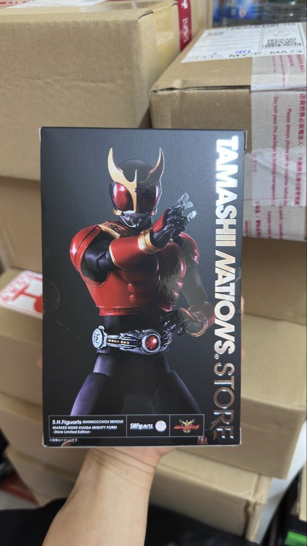 SHFiguarts Kamen Rider Kuuga Mighty Form Store Limited Edition SKC Kuuga Kamen Rider Kuuga (Category: Toy Figures) located in Singapore. Submitted by keith758 (Listing ID 1441756855, Image 2). Description: Brand new from Japan Self collect JE only.